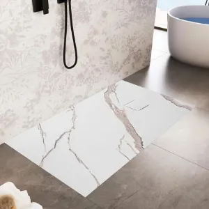 Obrazek Brodzik prostokątny Magnum Carrara White 90x120x2,5 Rea K7006