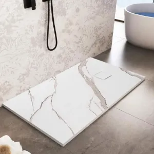 Obrazek Brodzik prostokątny Magnum Carrara White 90x120x2,5 Rea K7006