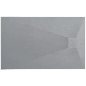 Obrazek Brodzik prostokątny Magnum Grey 80x100x2,5 Rea K4107