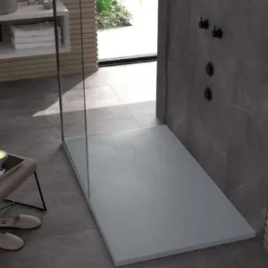 Obrazek Brodzik prostokątny Magnum Grey 80x100x2,5 Rea K4107