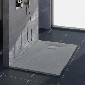 Obrazek Brodzik kwadratowy Magnum Grey 90x90x2,5 Rea K4106