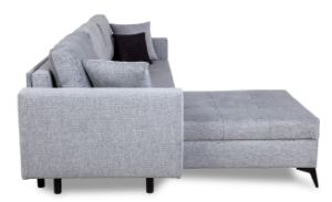 Obrazek Narożnik z pojemnikiem na pościel Foster popielaty