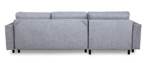 Obrazek Narożnik z pojemnikiem na pościel Foster popielaty