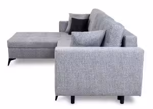 Obrazek Narożnik z pojemnikiem na pościel Foster popielaty