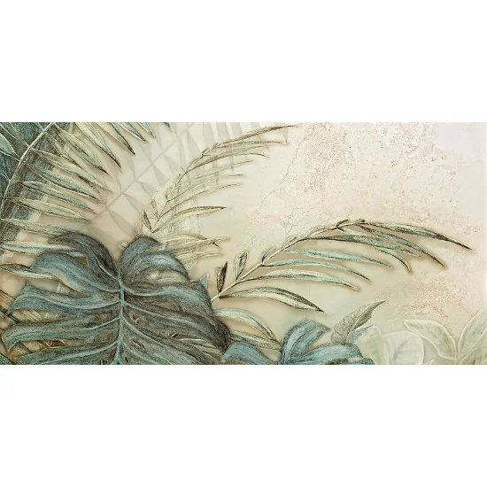 Obrazek Dekor 2 Alabaster Shine Leaves B 59,8/119,8