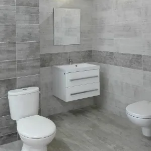 Obrazek Dekor Antica grey rosse 25/50