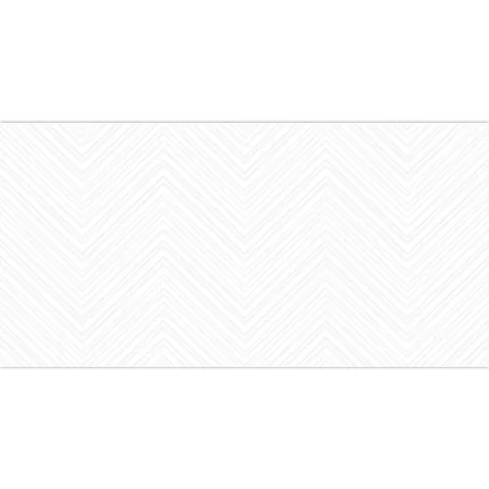 Obrazek Dekor CCR33-1 White Mat Chevron 30/60