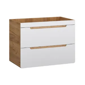 Obrazek Szafka Bronx 80 dąb craft-biały