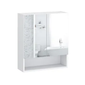 Obrazek Szafka lustrzana Joy 60 biała