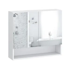 Obrazek Szafka lustrzana Joy 80 biała