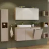 Obrazek Szafka podblatowa Nova 40 z koszem na pranie kaszmir