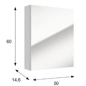 Obrazek Szafka lustrzana Salsa E50