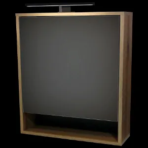 Obrazek Szafka lustrzana Nova 60 dąb evoke