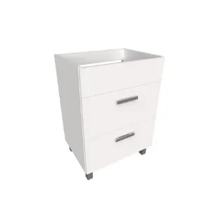 Obrazek Szafka stojąca Beru 60cm 2S biała