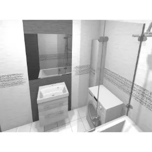 Obrazek Listwa Carmen bianco 4/50