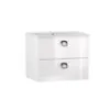 Obrazek Zestaw szafka z umywalką Teone 60 2S biały