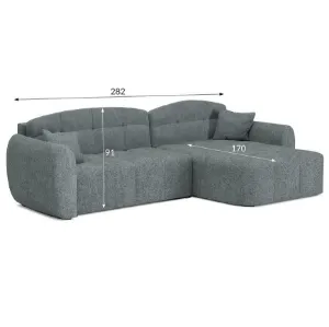 Obrazek Narożnik z funkcją spania Divo Raven 10 uniwersalny