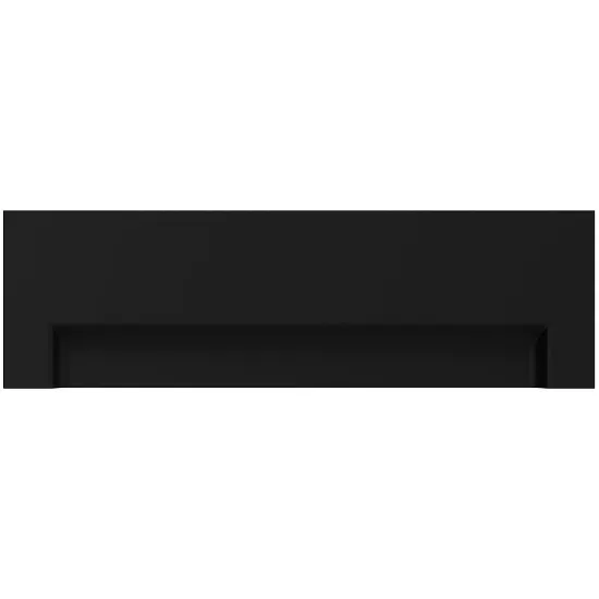 Obrazek Obudowa do wanny Dora 150x56 front czarny mat
