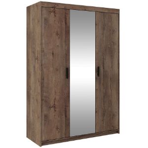 Obrazek Szafa Elena 3D dąb lefkas z lustrem