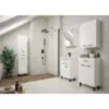 Obrazek Szafka z umywalką Novelty 75 biała