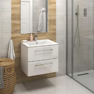 Obrazek Zestaw Inga 60cm Podwieszany Biały Dsm