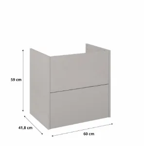 Obrazek Szafka Cetina 60 2S Fume Matt