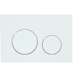 Obrazek Przycisk do WC Royal White Oval