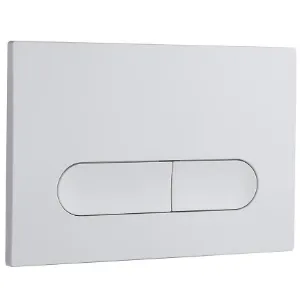 Obrazek Przycisk do WC Royal White Oval Ring