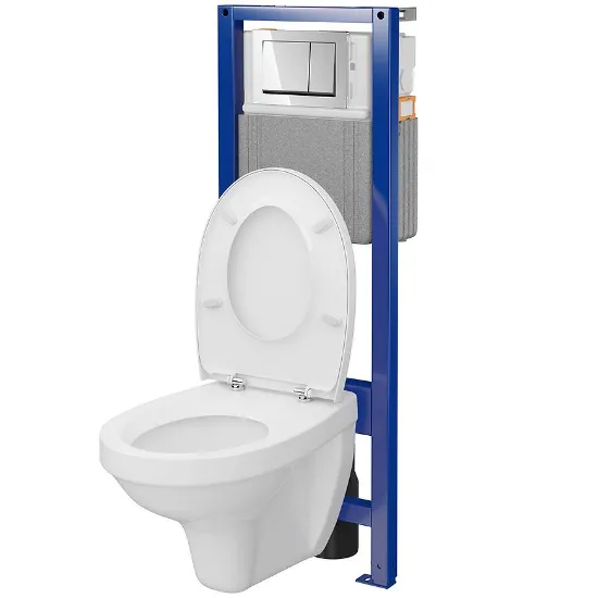 Obrazek Zestaw podtynkowy Agis II B980 przycisk chrom Enter II