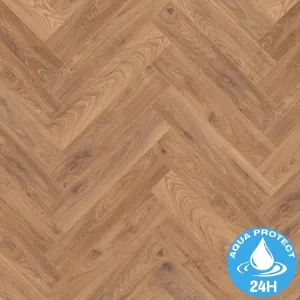 Obrazek Panele podłogowe wodoodporne Dąb Firebrand 8mm AC5 Herringbone K450