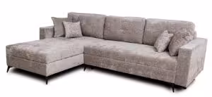 Obrazek Narożnik z dwoma pojemnikami na pościel Foster Lux beżowy