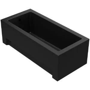 Obrazek Wanna Dora 150x70 czarny mat