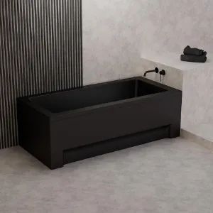 Obrazek Wanna Dora 160x70 czarny mat