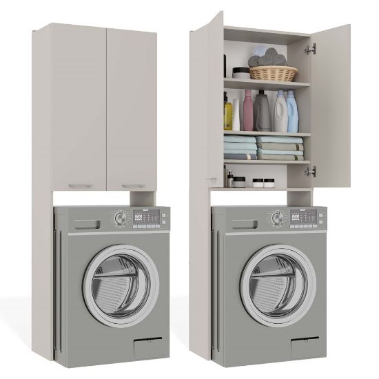 Obrazek Szafka na pralkę Kara DD kaszmir