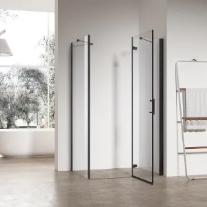 Obrazek Kabina prysznicowa Jazz 90x110 czyste black