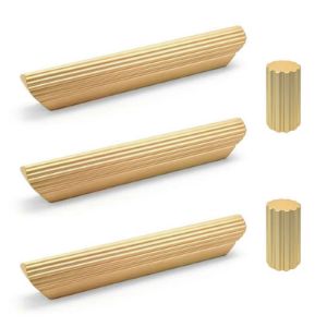 Obrazek Uchwyty Dante UT03 3 szt. + 2 gałki złoty