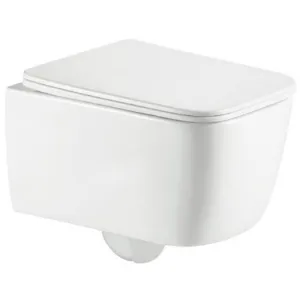 Obrazek Miska Next Rimless z deską w-o