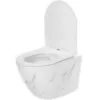 Obrazek Miska WC Carlos duroplast/Flat/Zm Nature Marble
