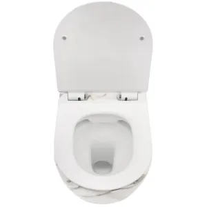 Obrazek Miska WC Carlos duroplast/Slim/Zm Lava Shiny