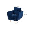 Obrazek Fotel Diora granatowy