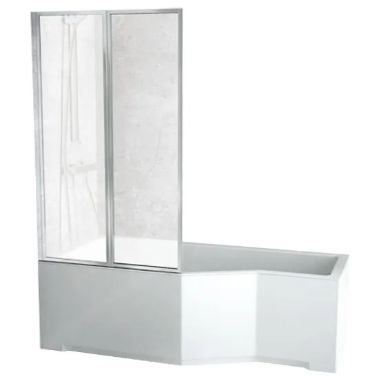 Obrazek Wanna Integra 150/75  L + parawan 2 elementowy