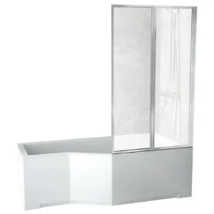 Obrazek Wanna Integra 150/75  P + parawan 2 elementowy