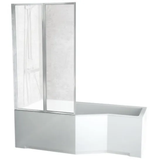 Obrazek Wanna Integra 170/75  L + parawan 2 elementowy