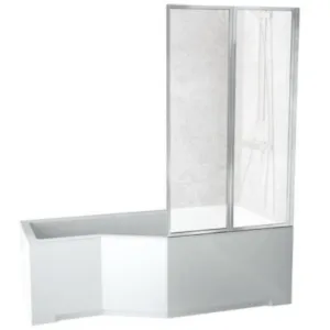 Obrazek Wanna Integra 170/75  P + parawan 2 elementowy