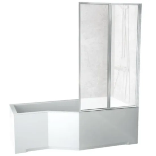 Obrazek Wanna Integra 170/75  P + parawan 2 elementowy