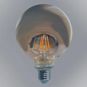 Obrazek ŻARÓWKA FL G125 4W/350LM E27 230V 2200K GOLD