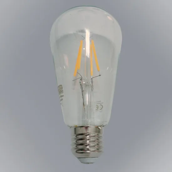 Obrazek ŻARÓWKA FL ST64 4W/480LM E27 230V 2700K CLEAR