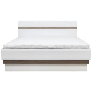 Obrazek Łóżko Lionel 140x200 Li12 Dąb Sonoma Biały