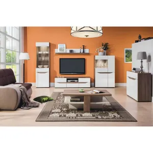 Obrazek Łóżko Lionel160x200 Li12 Dąb Sonoma Biały