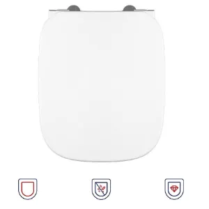 Obrazek Deska sedesowa Soft Close Debflow Deba